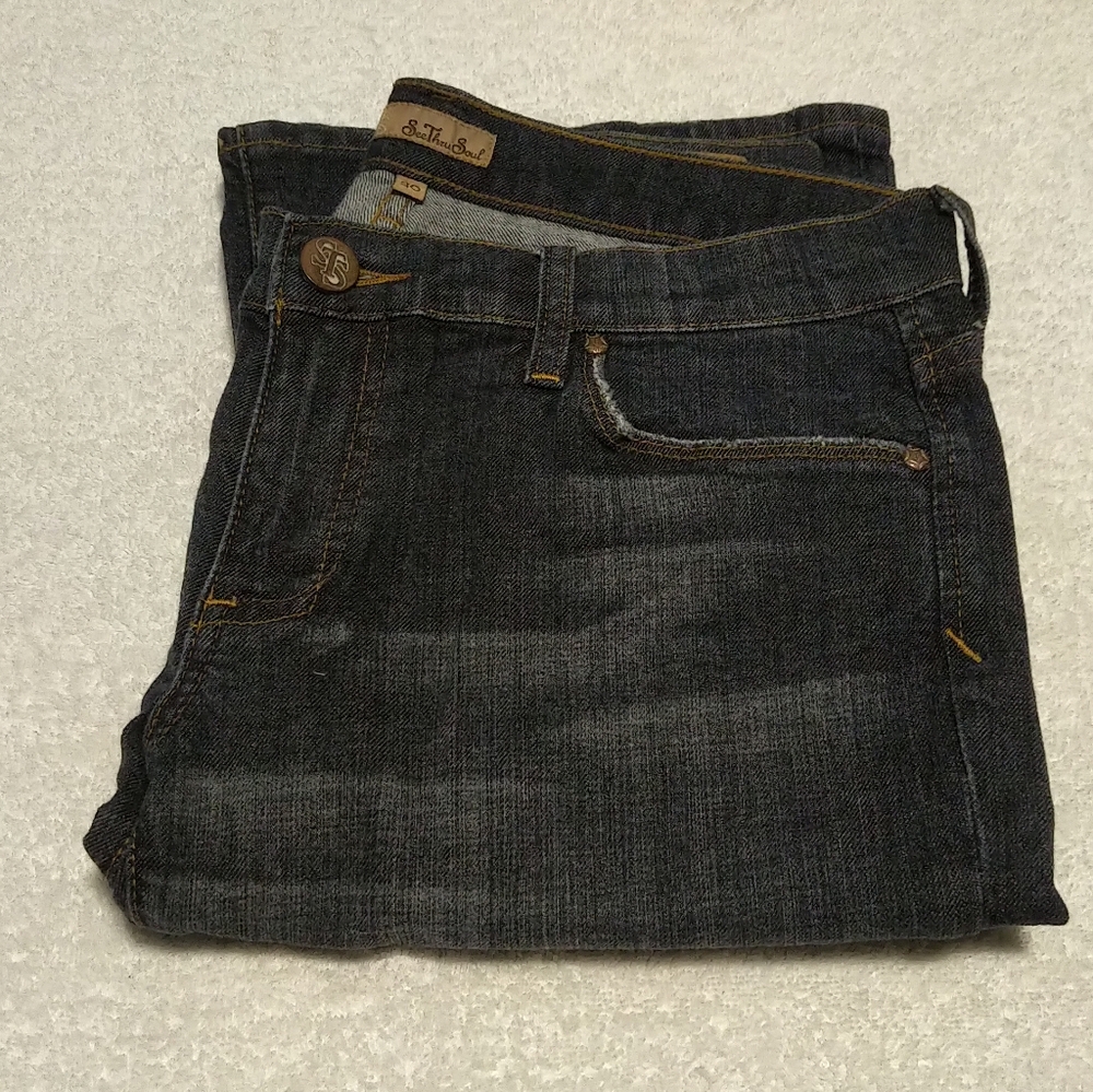 BRAND NEW See Thru Soul Jeans